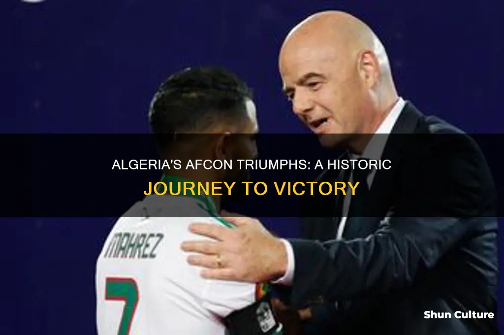 how many times algeria won afcon