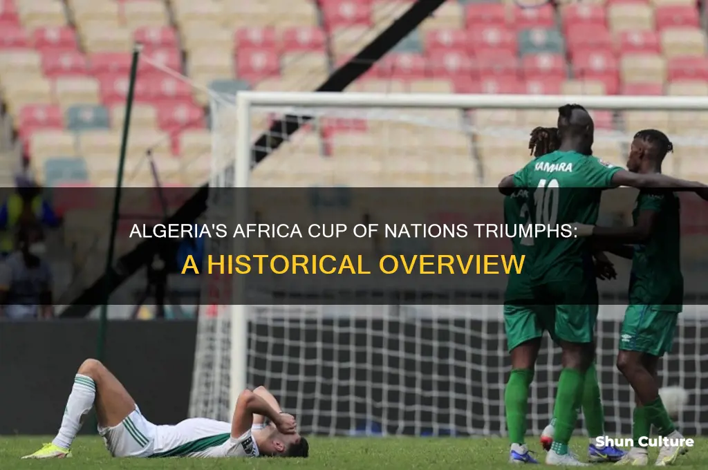 how many times algeria won africa cup