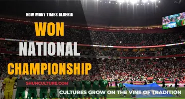 Algeria's National Championship Wins: A Historic Overview