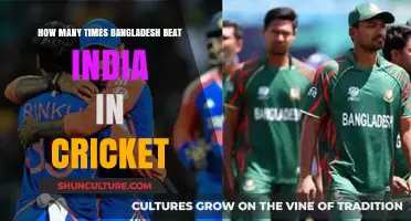 Bangladesh's Cricket Triumphs: Counting Victories Over India in Matches