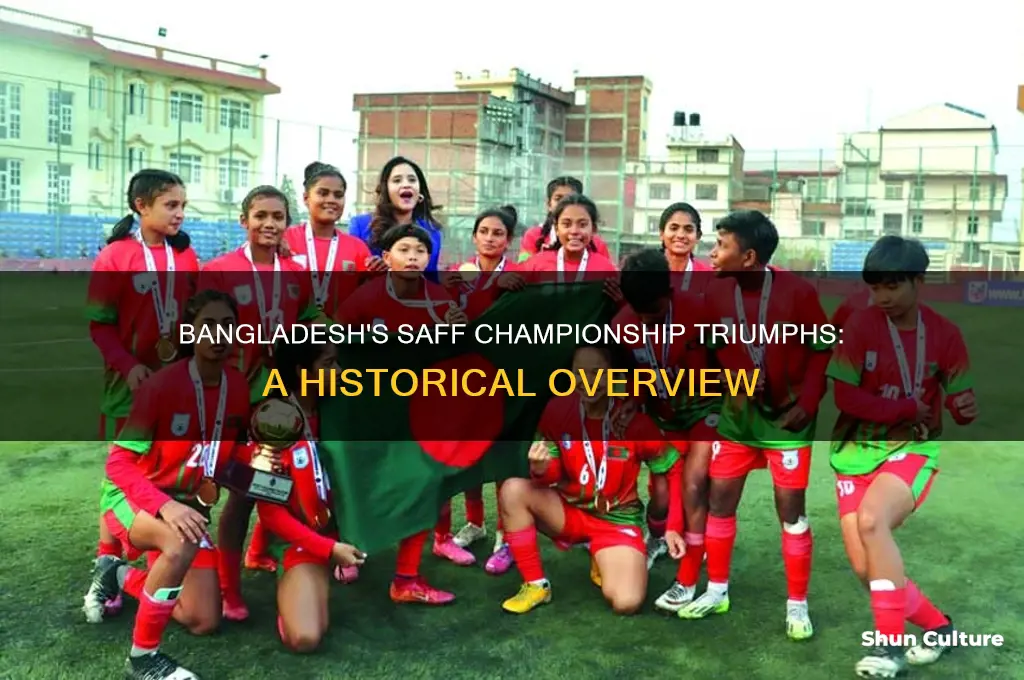 how many times bangladesh has won saff championship
