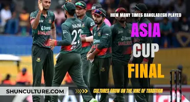 Bangladesh's Asia Cup Final Appearances: A Historical Overview
