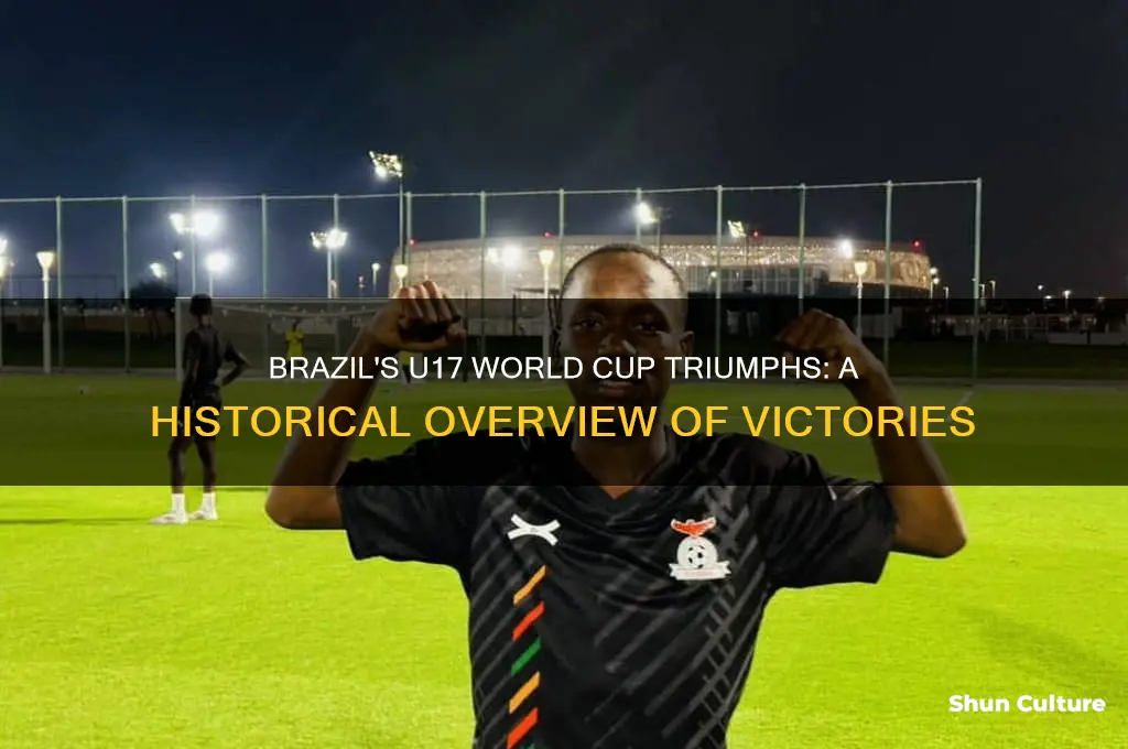 how many times brazil won u17 world cup