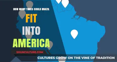 Comparing Brazil's Size to America: A Surprising Fit Analysis