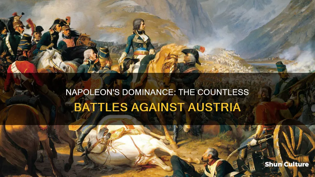 how many times did napoleon defeat austria