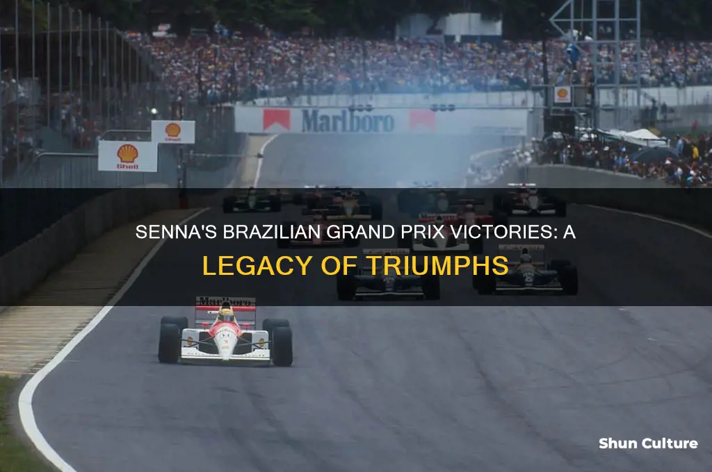 how many times did senna win in brazil