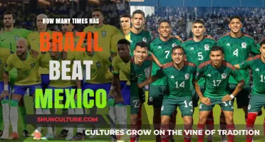 Brazil vs. Mexico: A Historic Rivalry and Match Victories Count