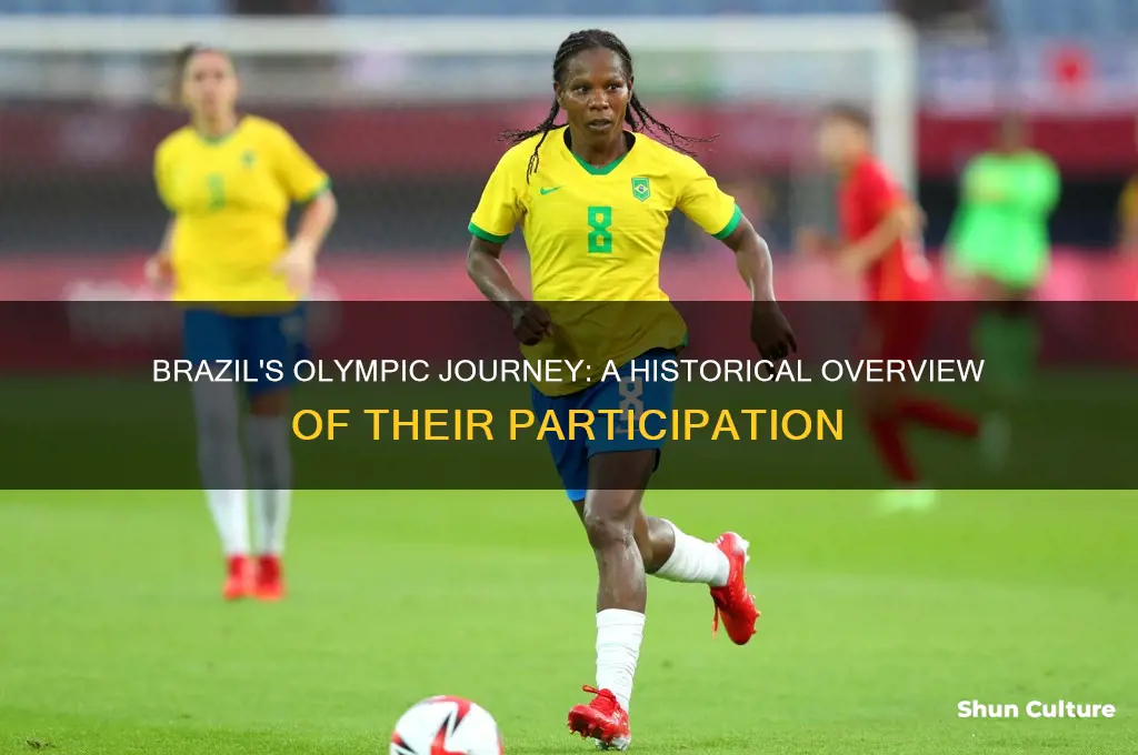 how many times has brazil been in the olympics