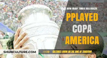 Brazil's Copa America Journey: Matches Played and Milestones Reached