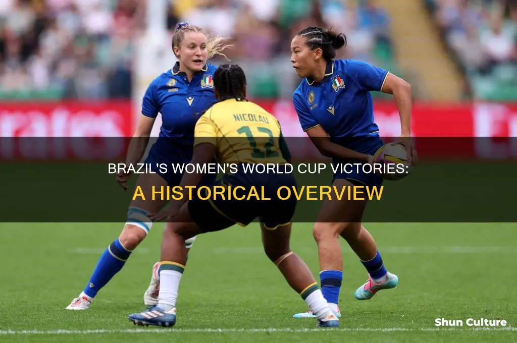 how many times has brazil won the women
