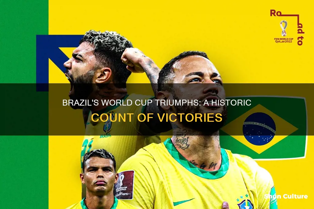 how many times has brazil won