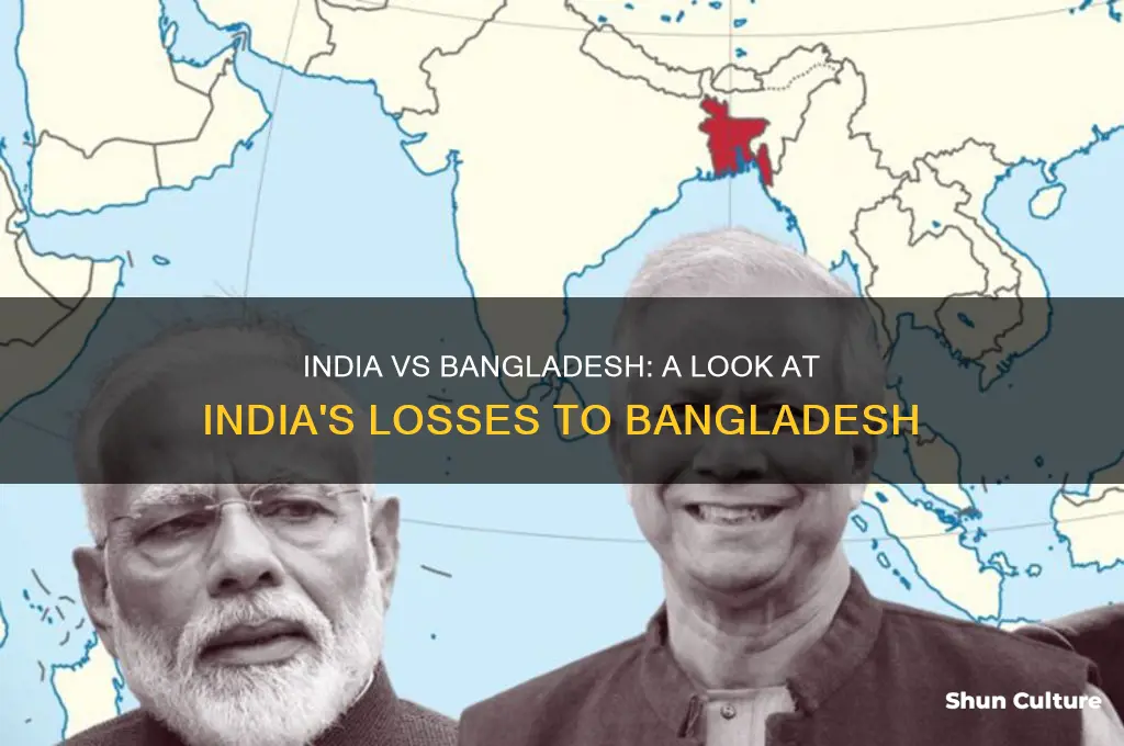 how many times india lost to bangladesh