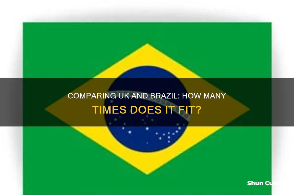 how many times would the uk fit into brazil
