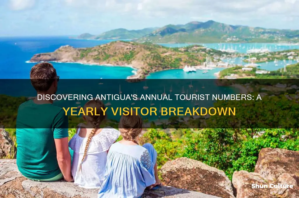 how many tourist visit antigua yearly