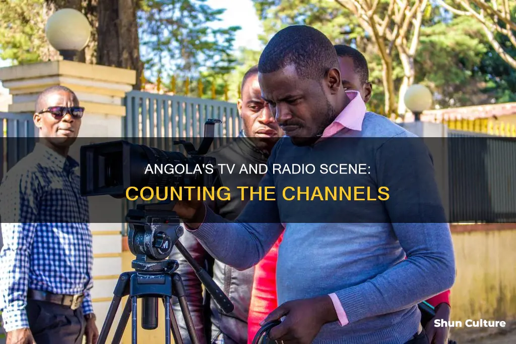 how many tv and radio in angola