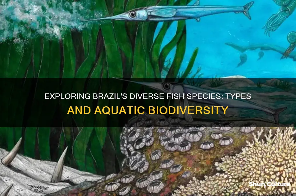 how many types of fish are found in brazil