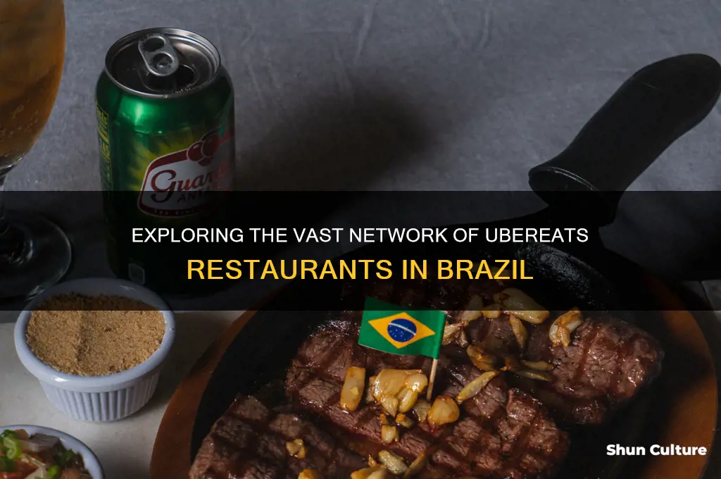 how many ubereats restaurants in brazil