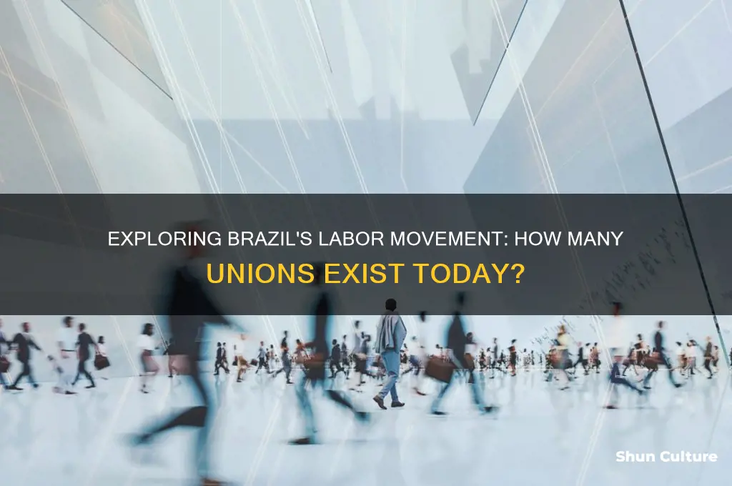 how many unions in brazil