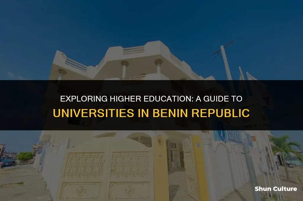 how many universities are there in benin republic