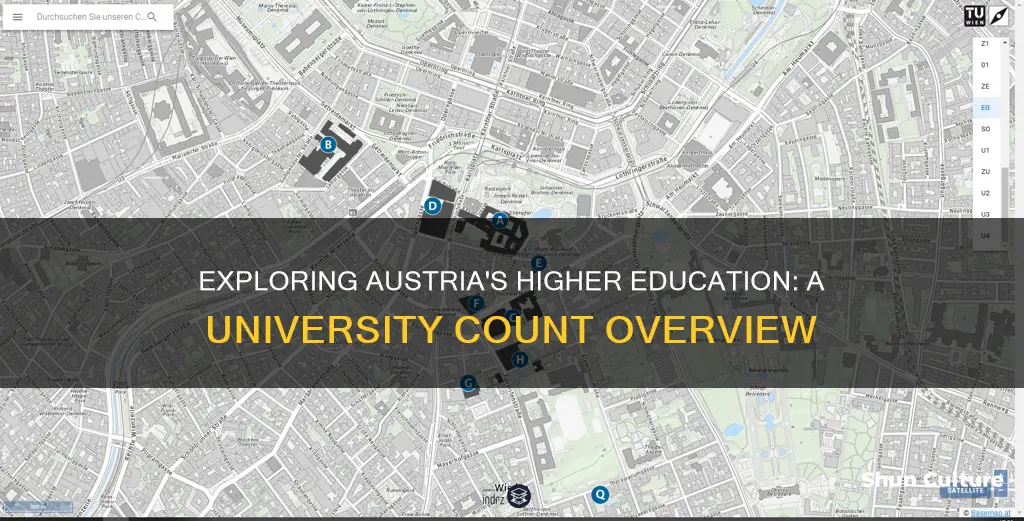 how many universities in austria