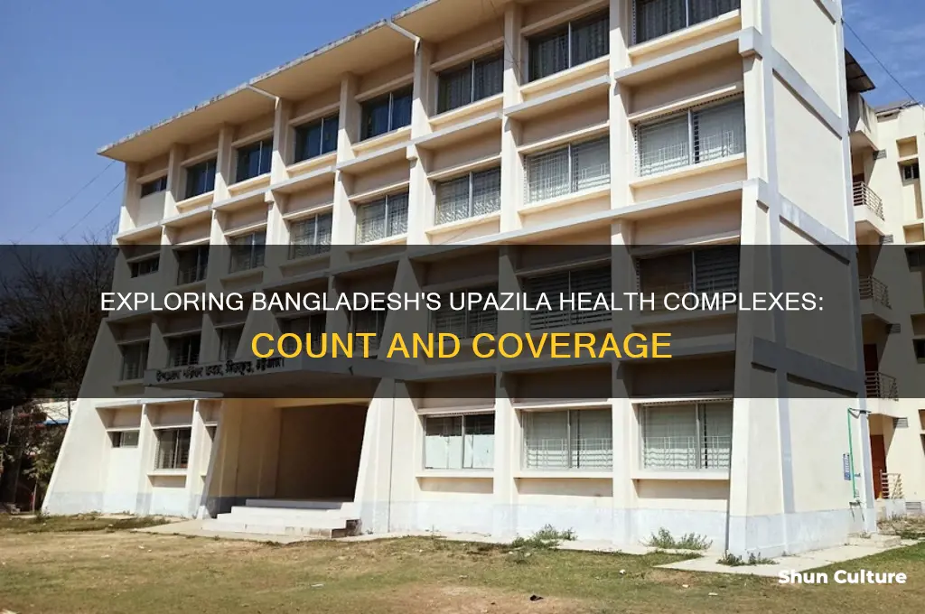 how many upazila health complex in bangladesh