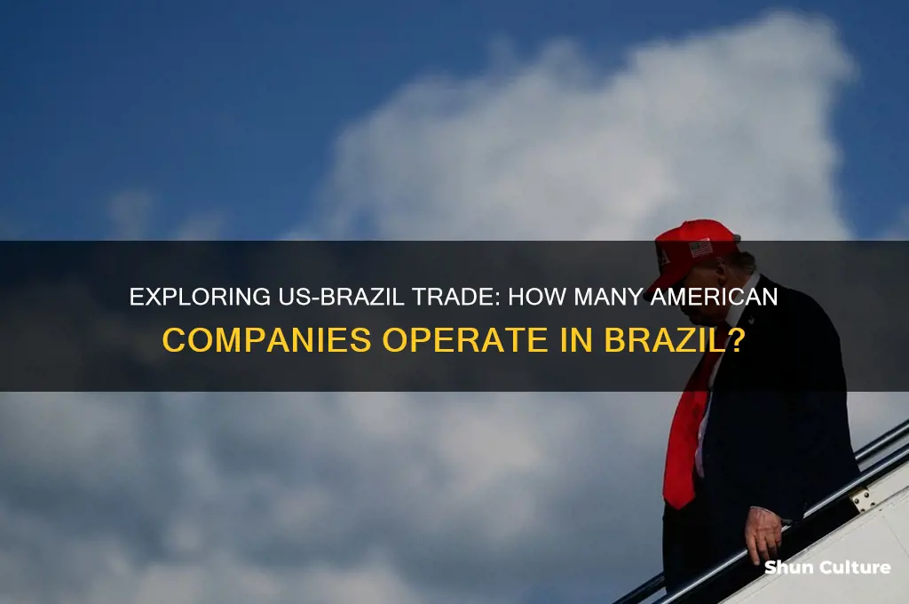 how many us companies do business in brazil
