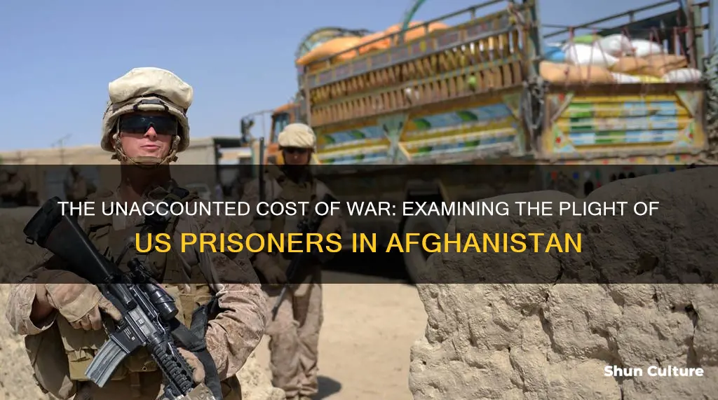 how many us prisoners of war in afghanistan