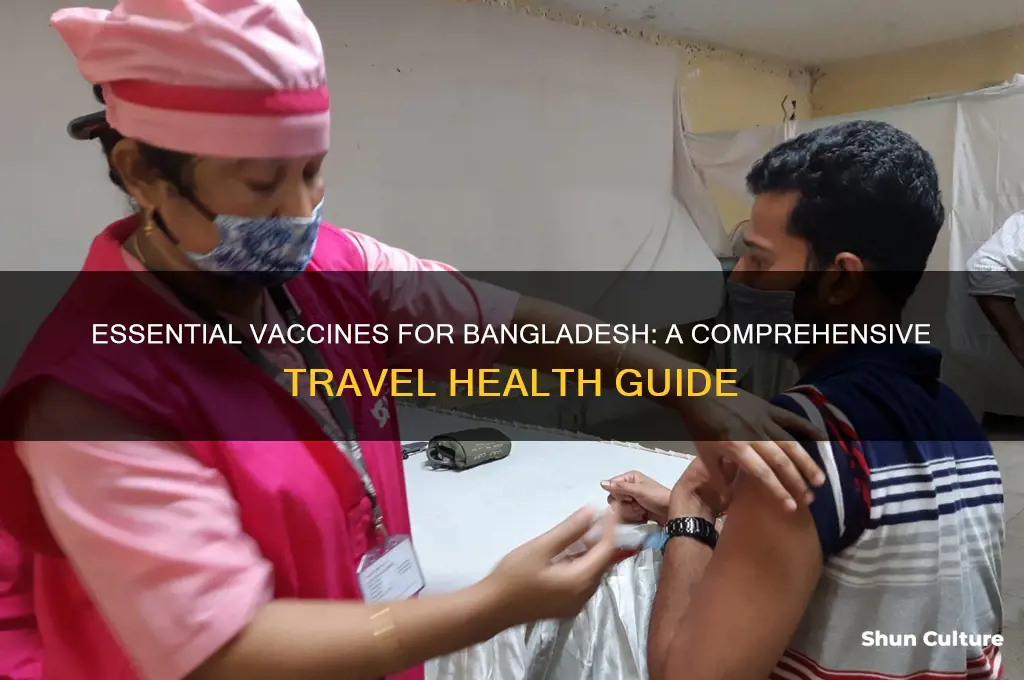 how many vaccines you need for bangladesh