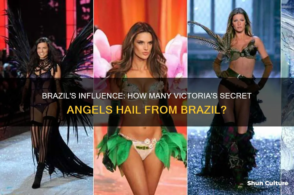 how many victoria secret models are from brazil