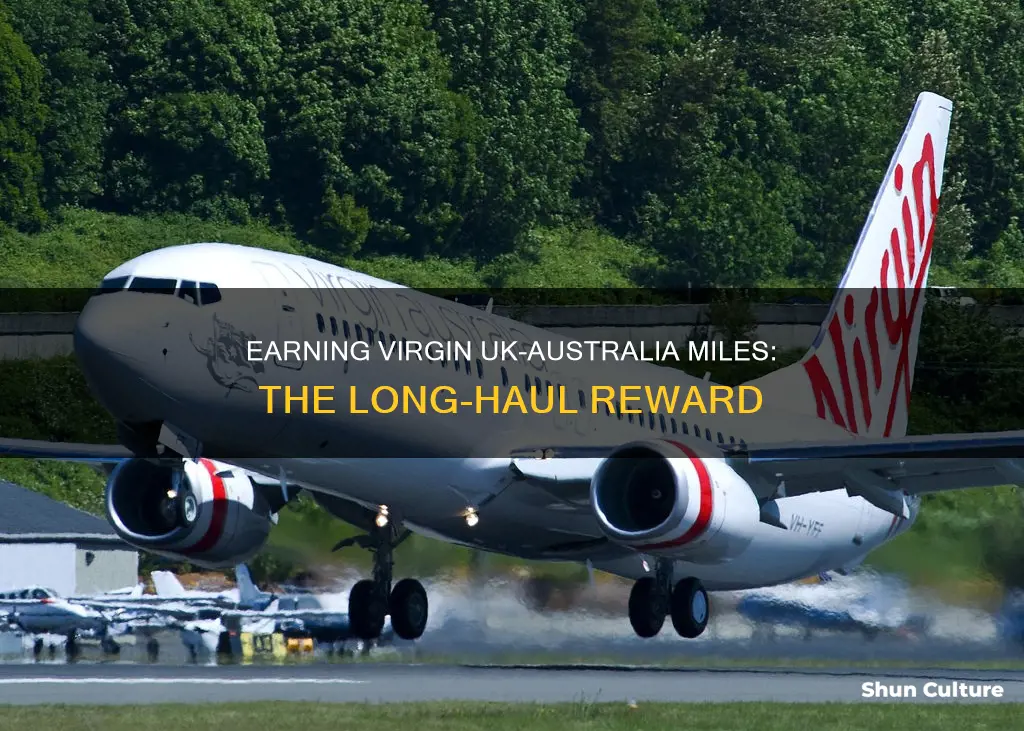 how many virgin flying club miles uk to australia