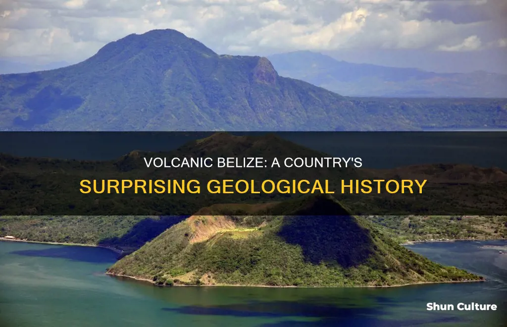 how many volcanoes are in belize