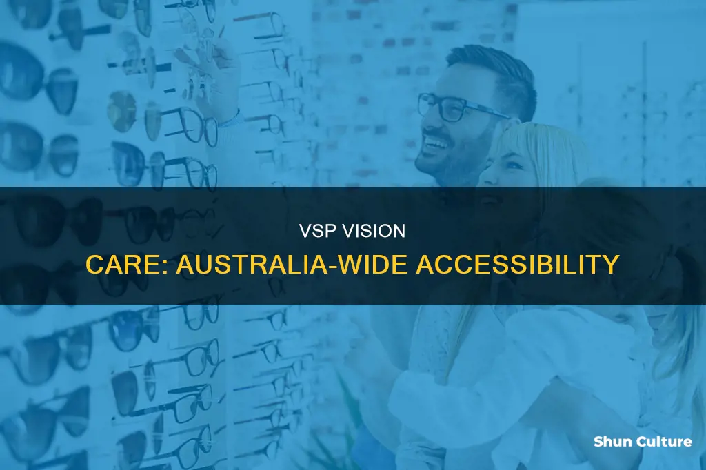how many vsp vision care practices are located across australia