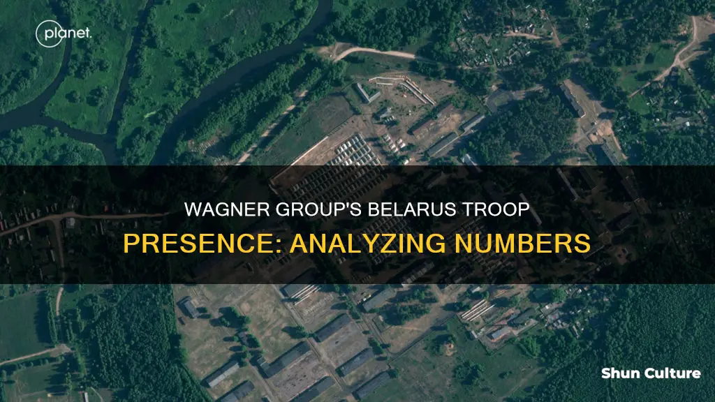 how many wagner troops are in belarus