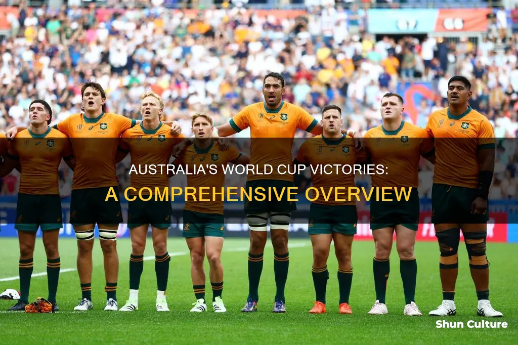 how many wc australia won