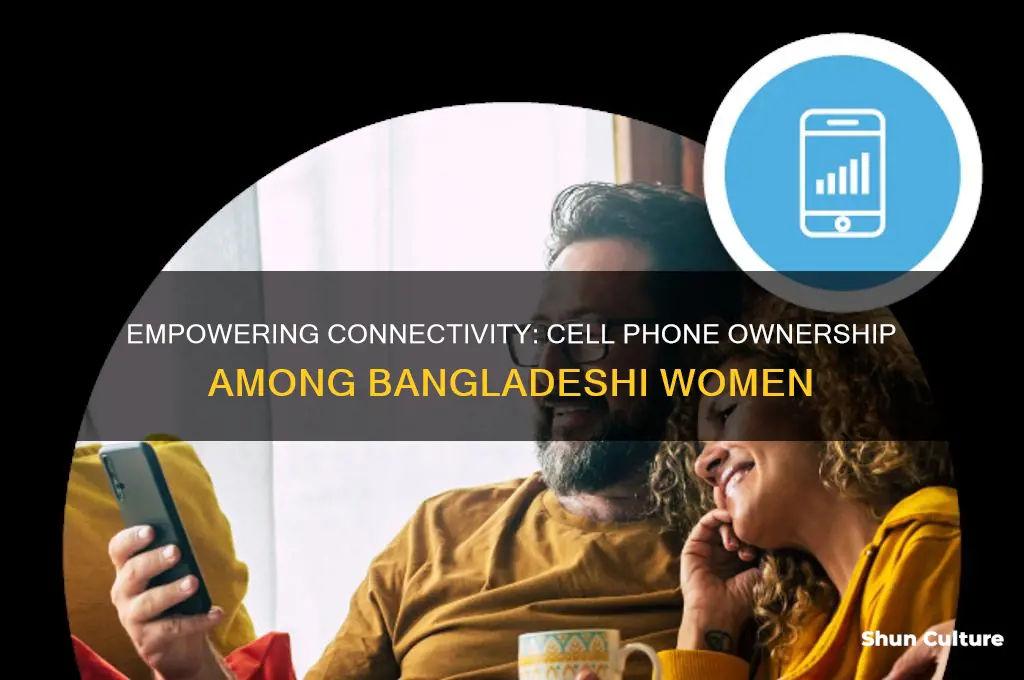 how many women in bangladesh have cell phones