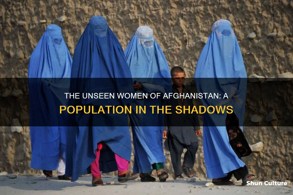 how many women live in afghanistan