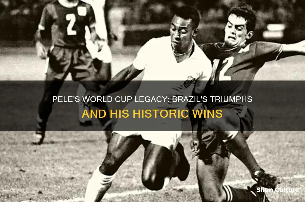 how many world cup did pele won for brazil