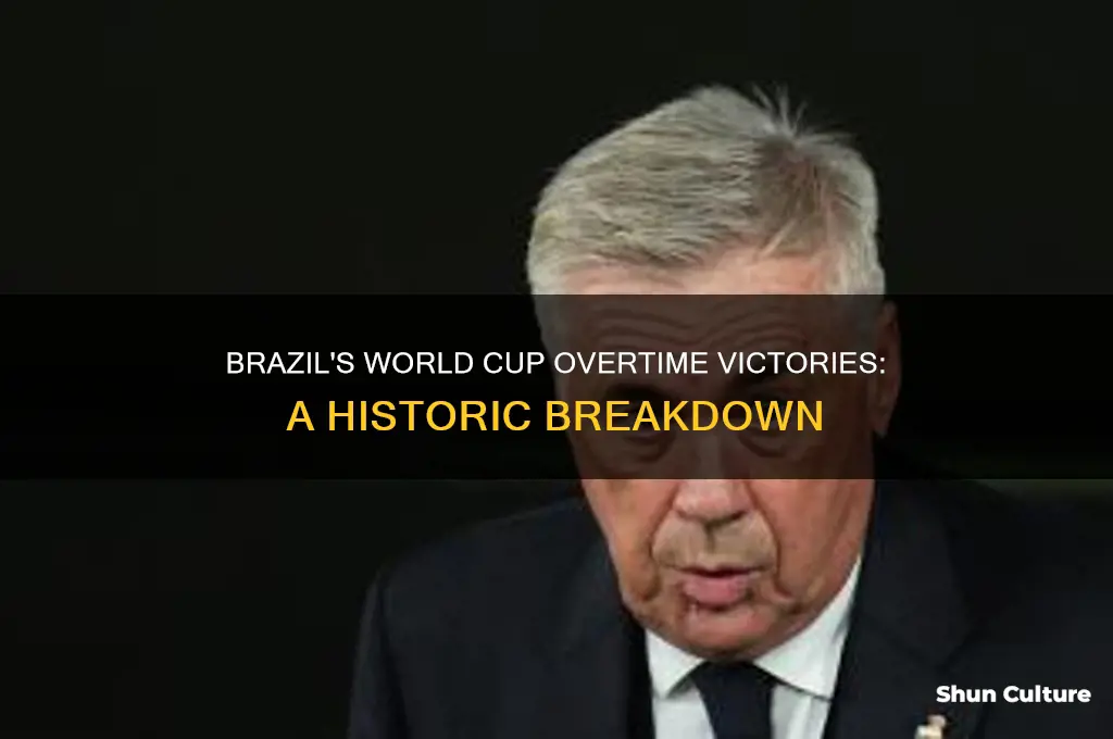 how many world cup games did brazil win in overtime