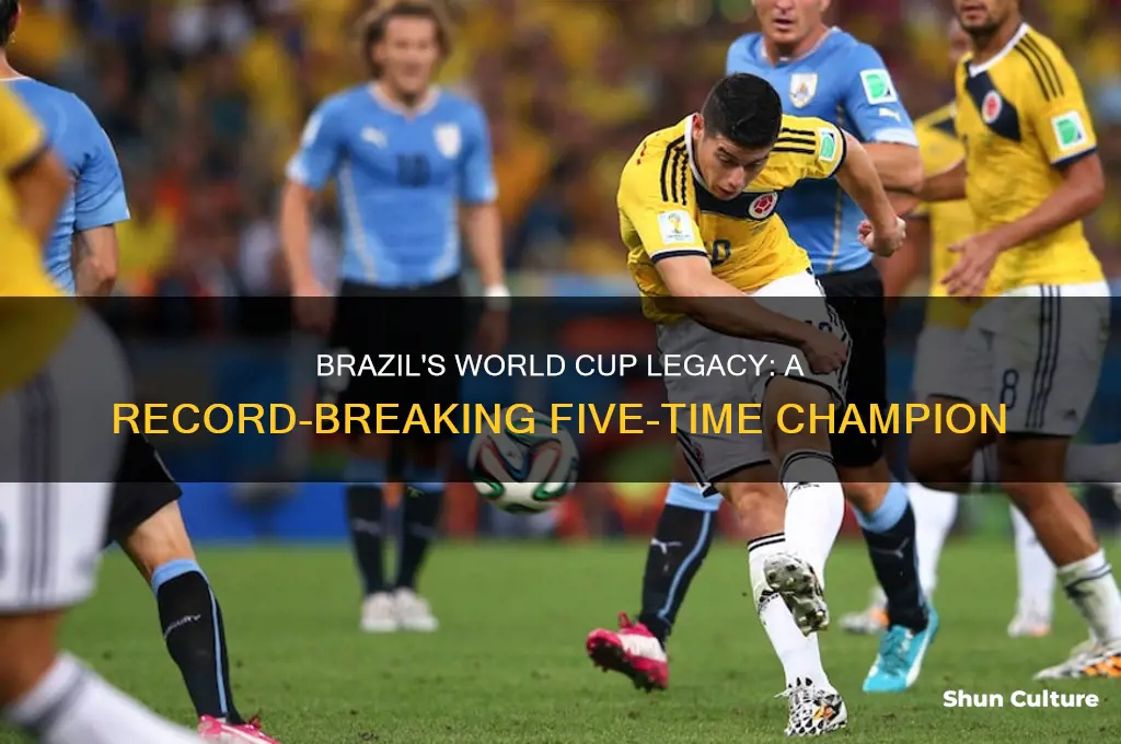 how many world cups have the mens brazil won