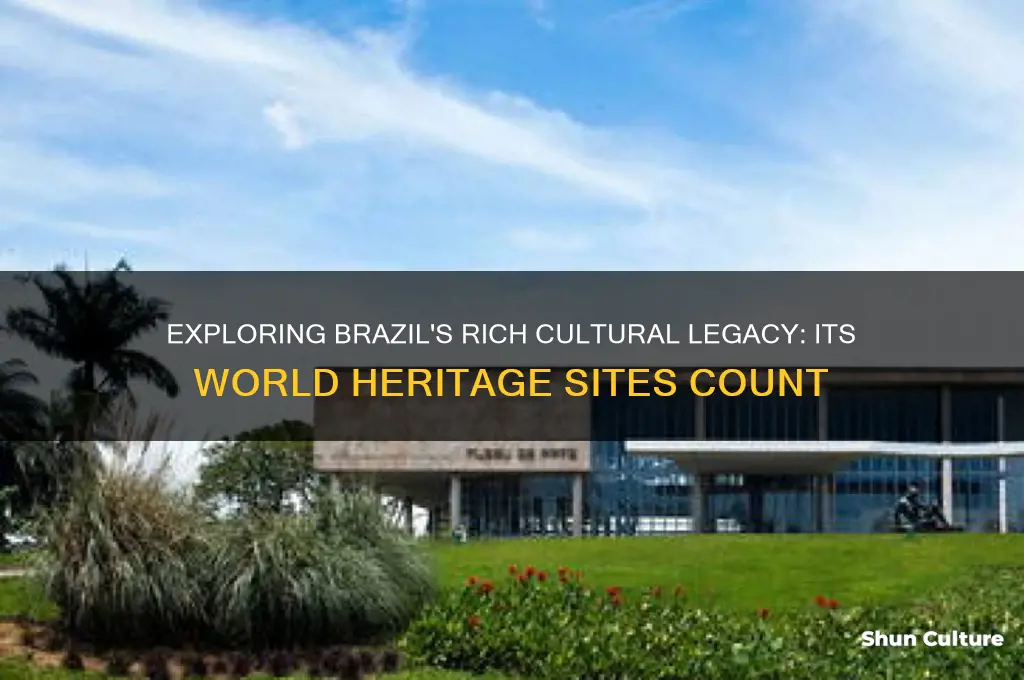 how many world heritage sites are in brazil
