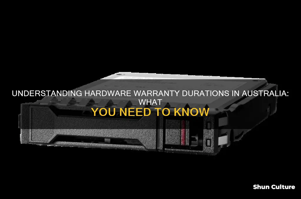 how many years hardware warranty in australia