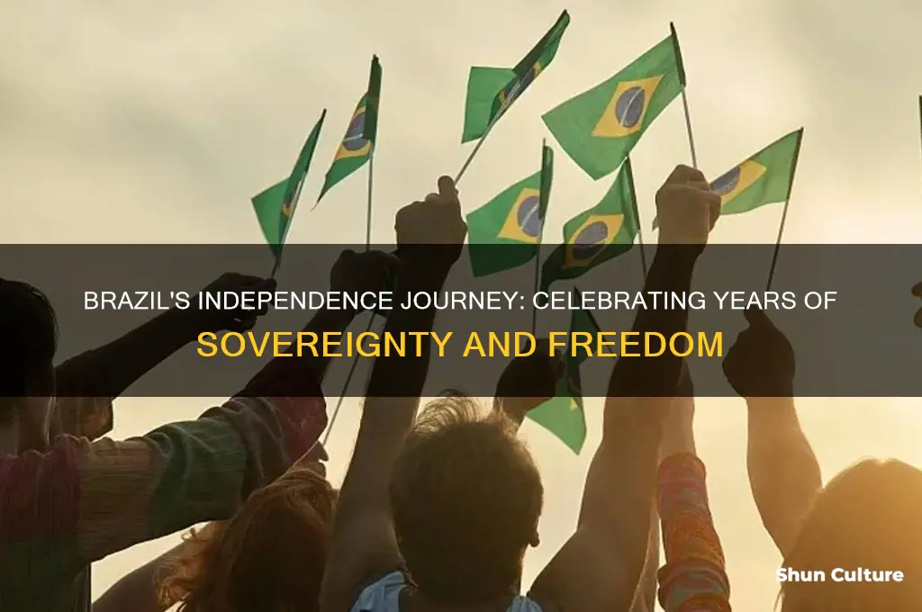 how many years has brazil been independent