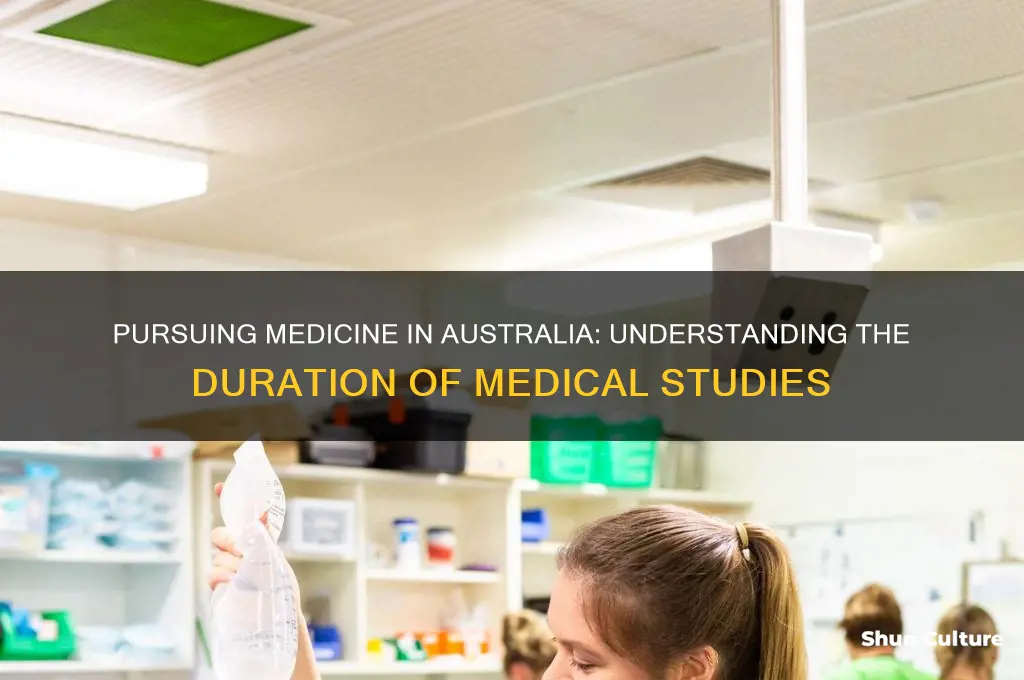 how many years is medicine in australia