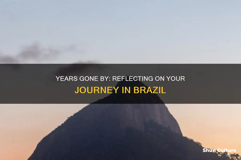 how many years since you came here in brazil