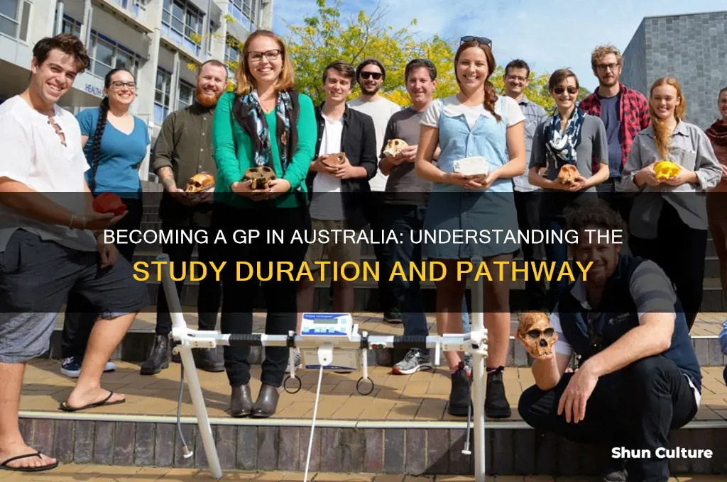 how many years study to be a gp in australia