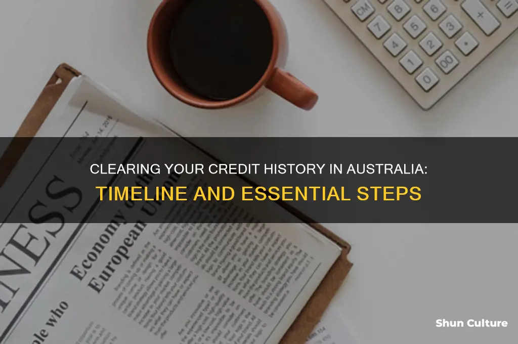 how many years to clear credit history australia