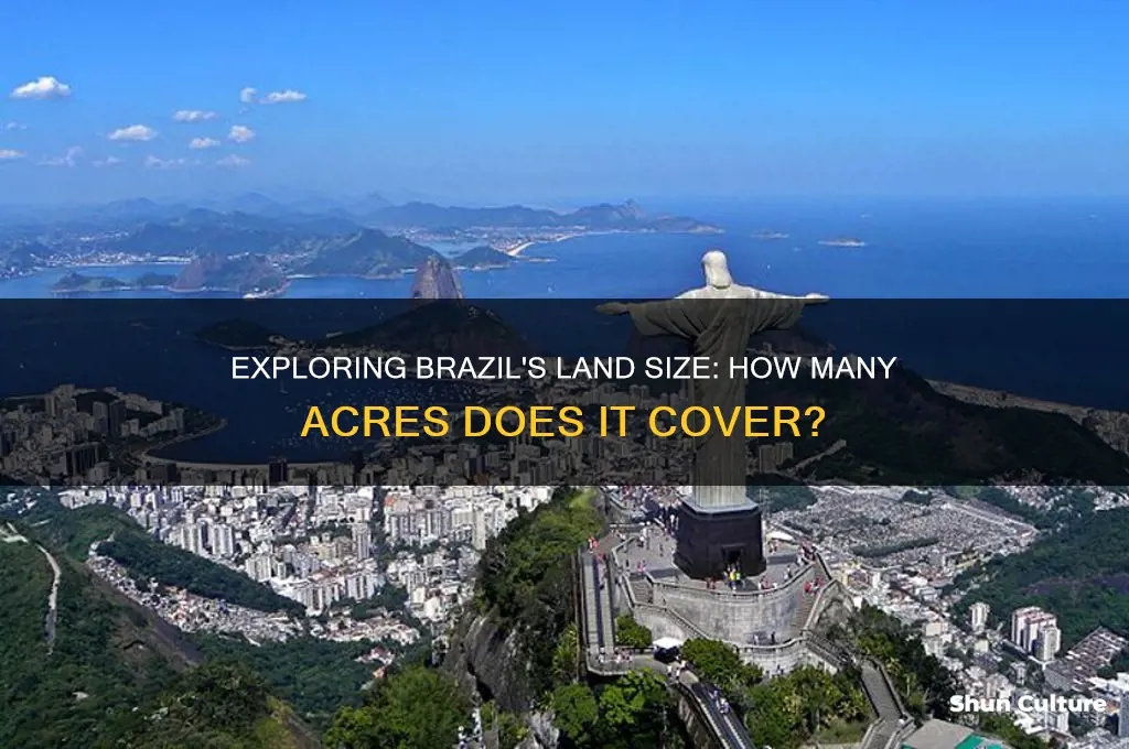 how manya acres is brazil