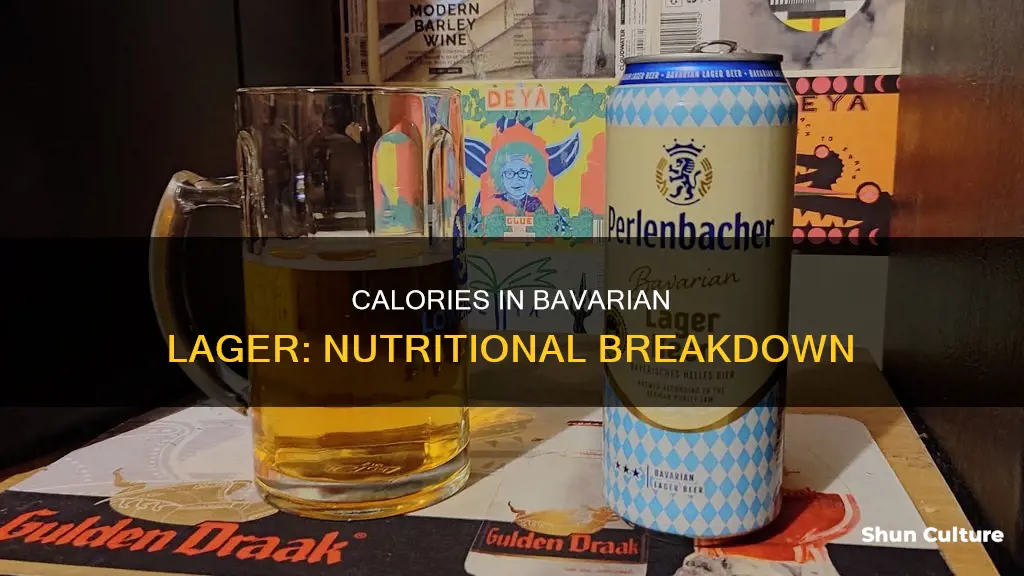 how manyccalories in bavarian lager