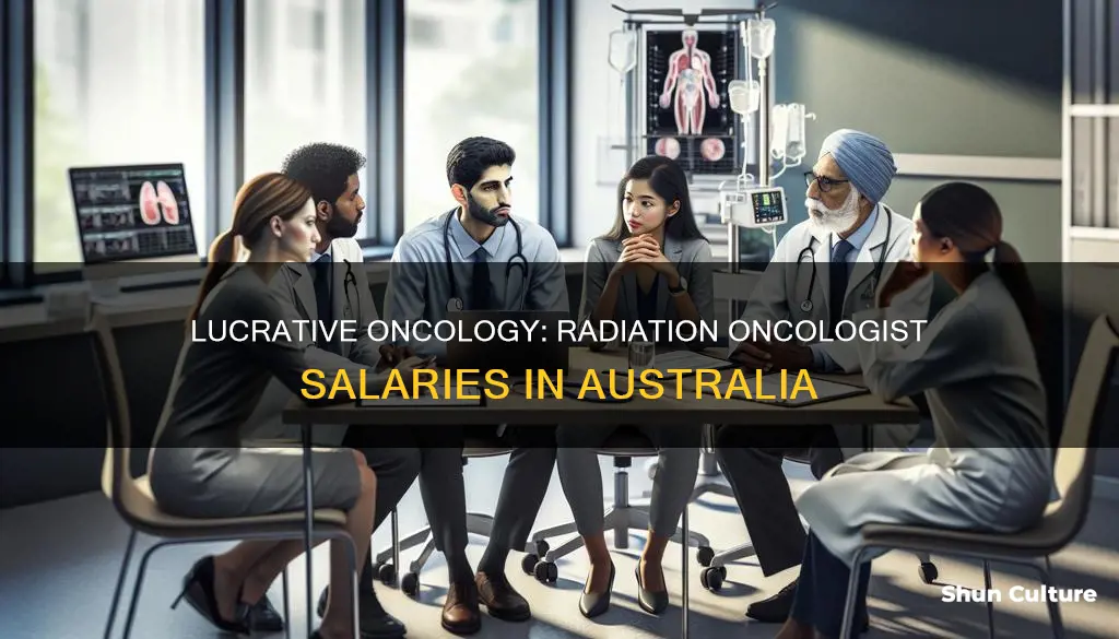how mcuh do radiation oncologists make in australia
