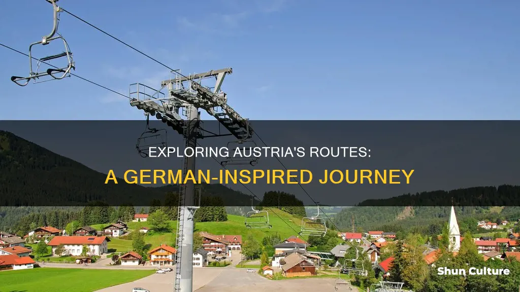 how meny route austria have with german